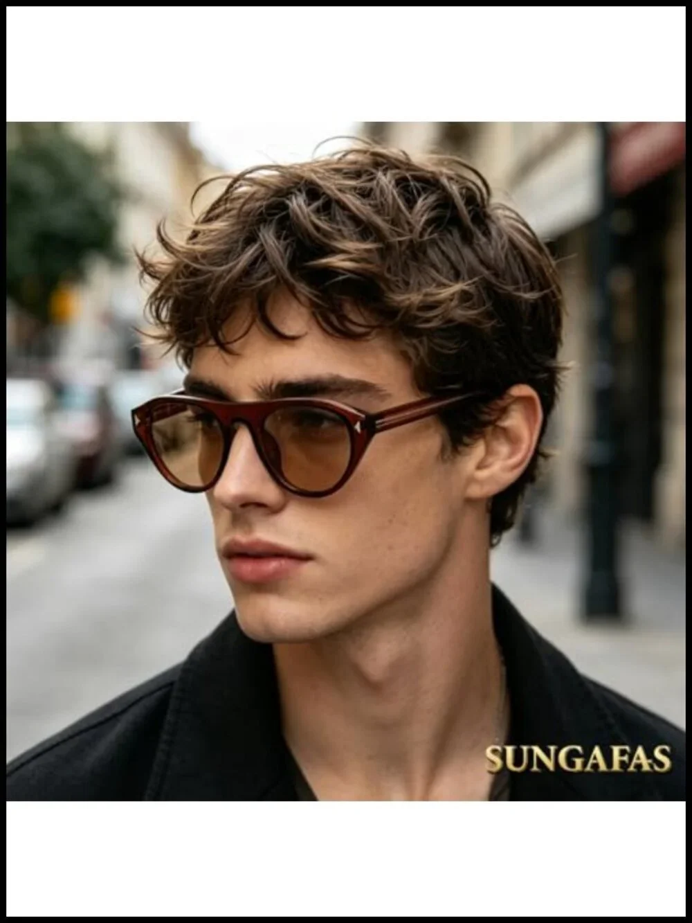 Vintage Cat Eye Sunglasses UV400 Oval Retro Frame Unisex